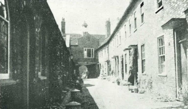 Kimber's Almshouses, off Cheap Street