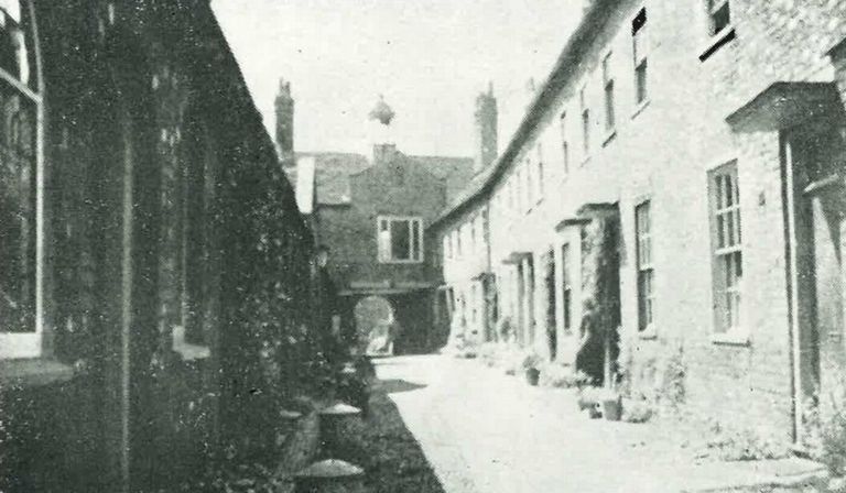 Kimber’s Almshouses passageway