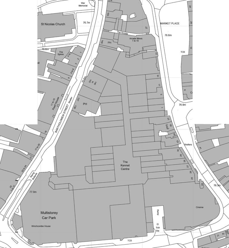 Present figure-ground plan