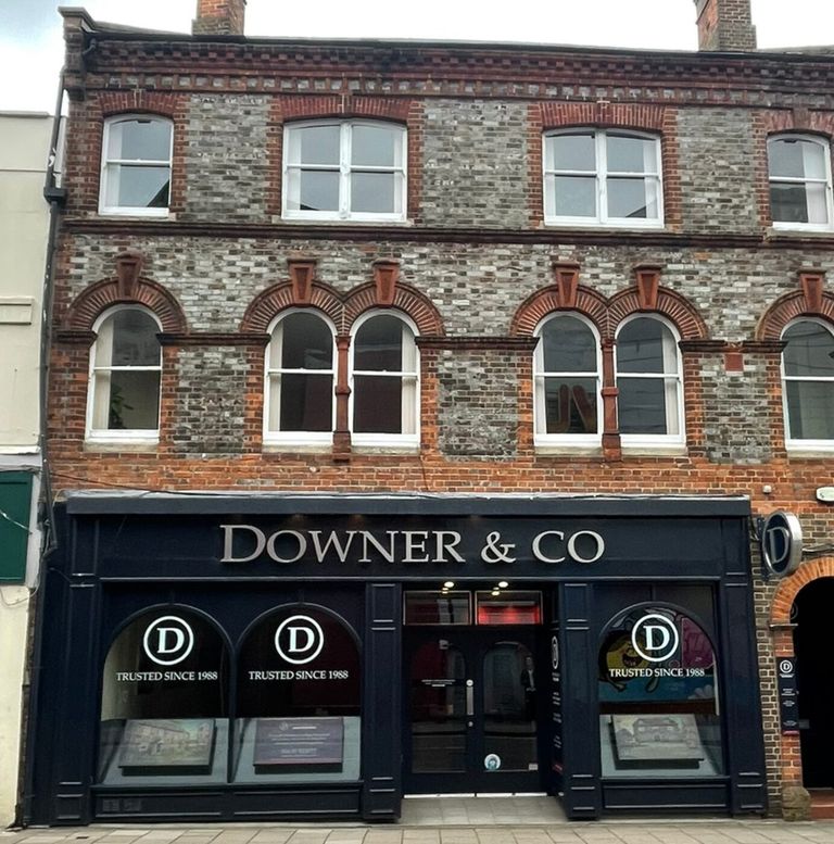 Shop frontage example