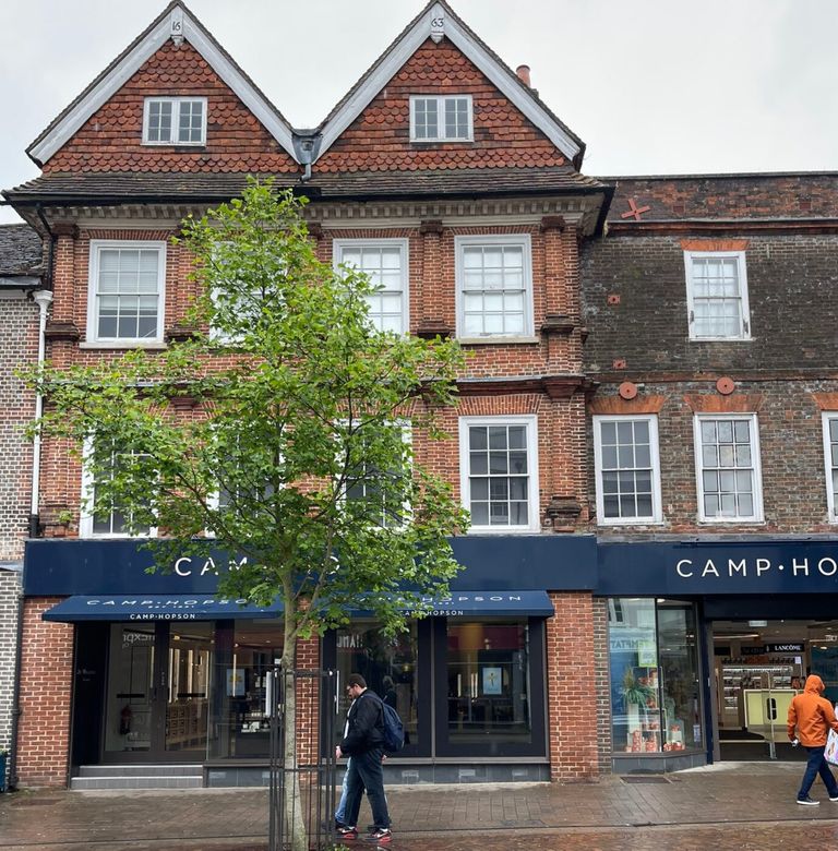 Shop frontage example