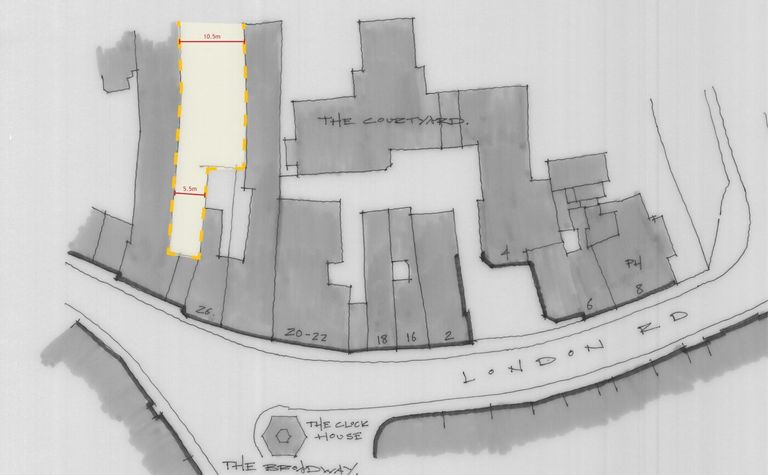 Former Adnams Brewery location