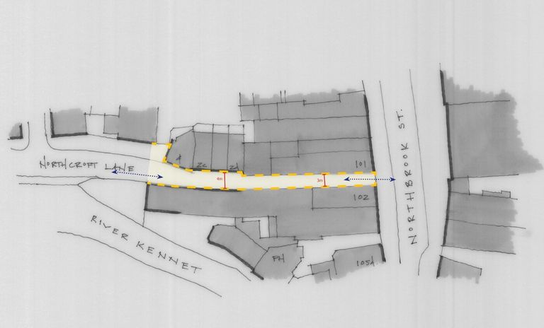 Northcroft Lane location