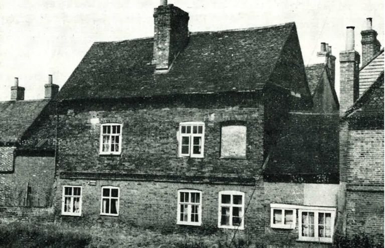 Vine Cottages, off Bartholomew Street (now demolished)